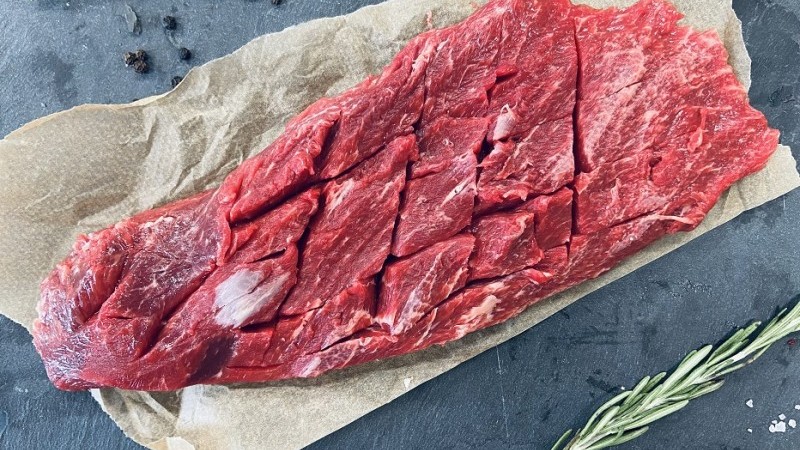 Beef Flat Iron Steak by Elms Farm 