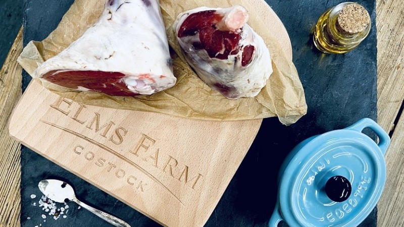 Lamb Shank by Elms Farm